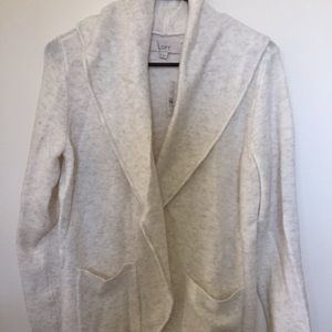 NWT Ann Taylor Loft Cream Cardigan